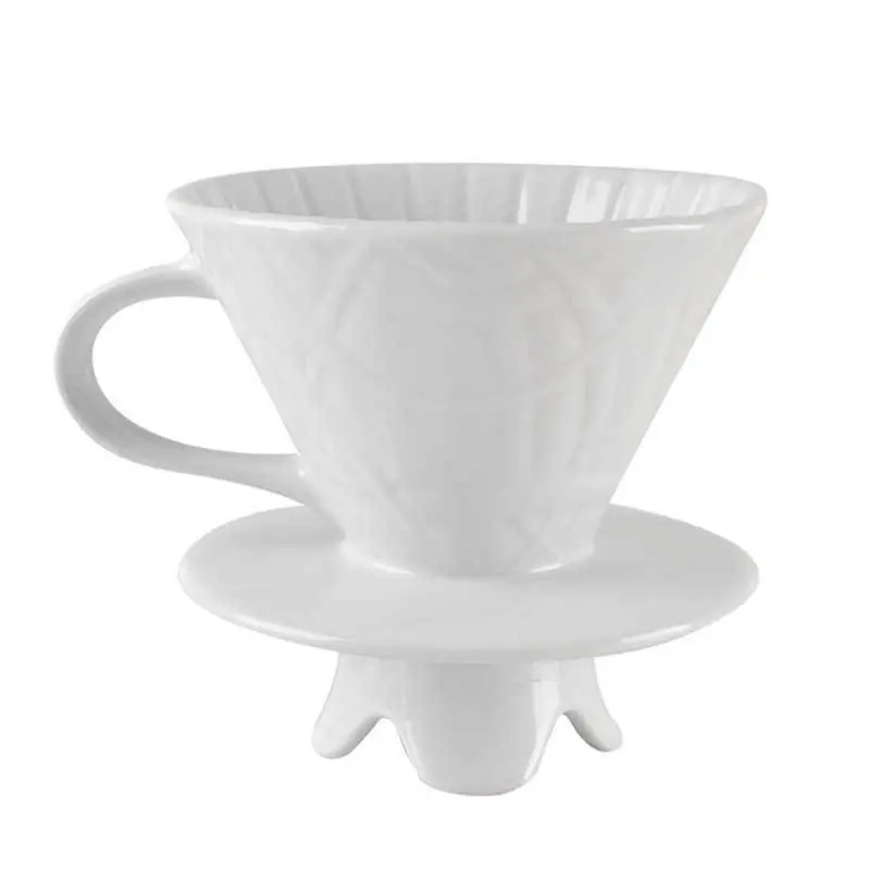 ABUD- Hand Filter Cup Three-Hole Filter Large Funnel Filter Cup Coffee Maker Accessories