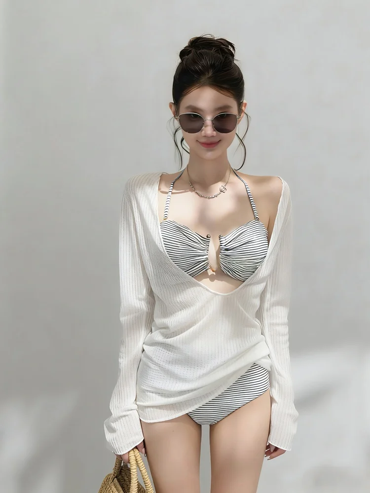 

Женский купальник-накидка Xuan Diao 2026: Новинка, Элегантный, Премиум-класса, для Отдыха и Горячих Источников