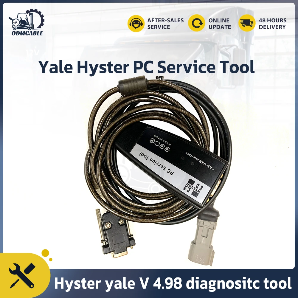 

For Yale Hyster PC Service Tool Ifak CAN USB Interface hyster yale forklift truck diagnostic kit hyster parts service manuals