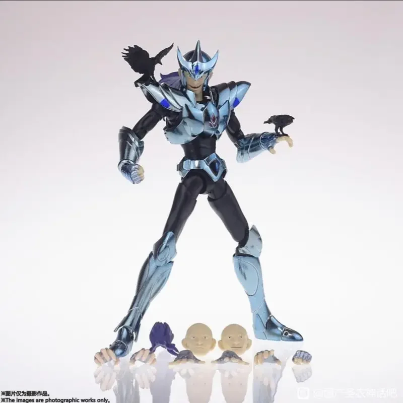 

In Stock Mst Model J Model Corvus Corax Saint Seiya Myth Cloth Ex Crow Jamian Action Figure Knights Of Zodiac Silver