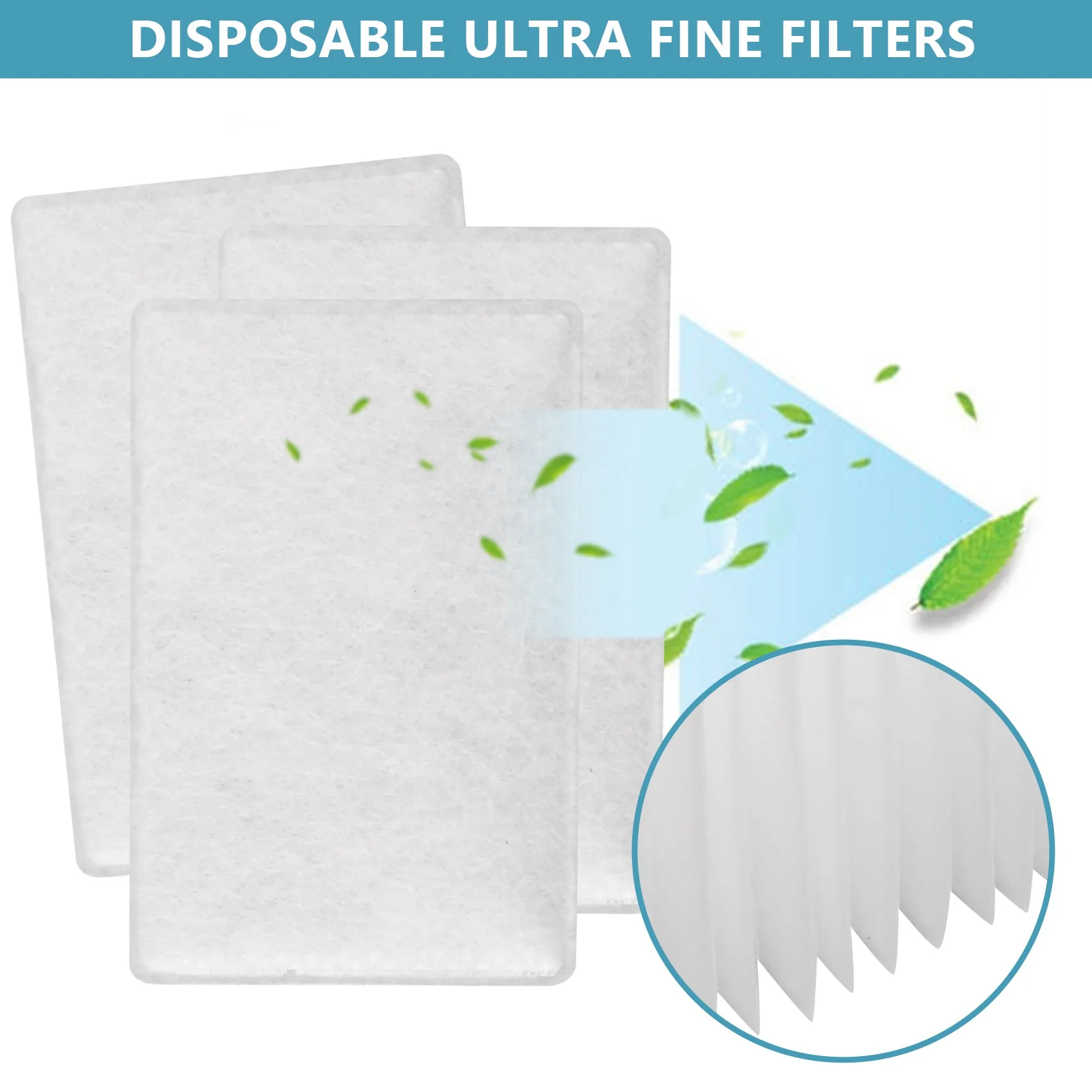 30Pcs Disposable Air Filters Premium Disposable Universal Replacement Filters for ResMed AirSense 10 AirCurve10 S9