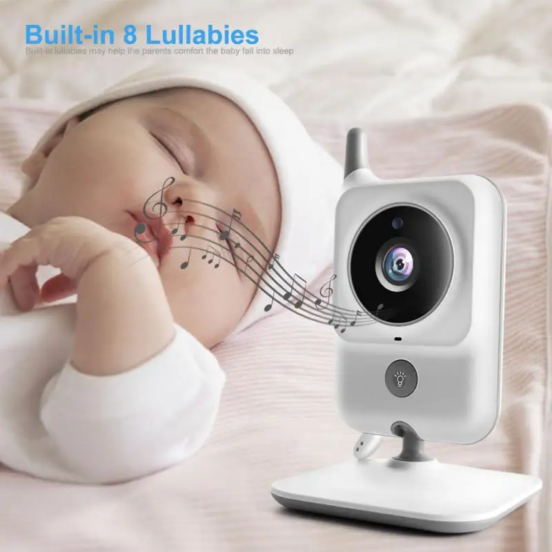 

3.2 Inch LCD Video Baby Monitors Wireless Babysitter Two Way Audio Night light Temperature Pet Baby Camera Nanny Music