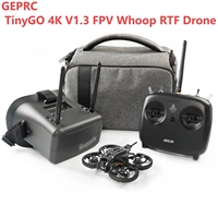 GEPRC TinyGO 4K V1.3 FPV Whoop RTF Drone WITH Caddx Loris 4K 60fps RC FPV Professional Quadcopter Combo Suitable For Beginners