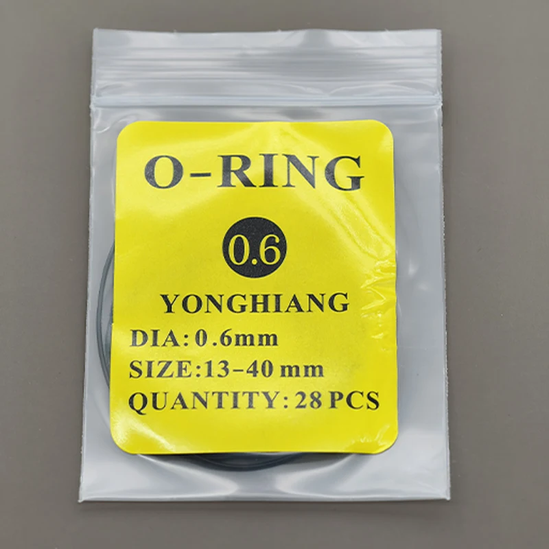 Mod Watch Case Rubber Waterproof Ring Oil-resistant Watch Bottom Cover Gasket O-Ring Seal Gasket Repair Tools Fits Watchmaker