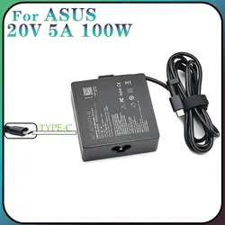 A20-100P1A laptop charger for ASUS ROG Zephyru 100W 20V 5A Type-C Adapter GV301QH G533QM GA401QE GA401QM GA503QM GA551QS GX703HS