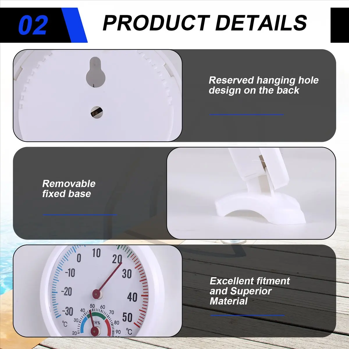 *N21R Hygrometer Humidity Thermometer Temp/Temperature Meter