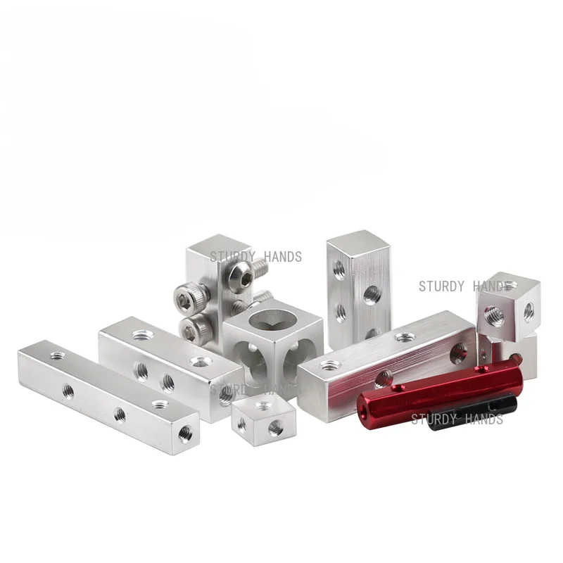 

10 шт., шестигранные квадратные гайки M3M4M5M6 из нержавеющей стали