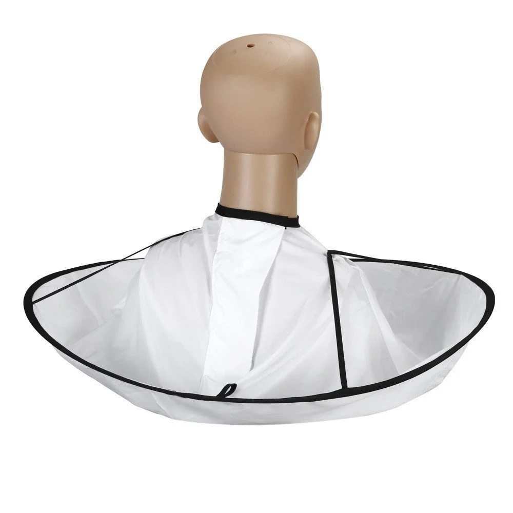Adjustable Professional Hair Cutting Salon Cape - Neck Brush for Hair Stylists & Barbers