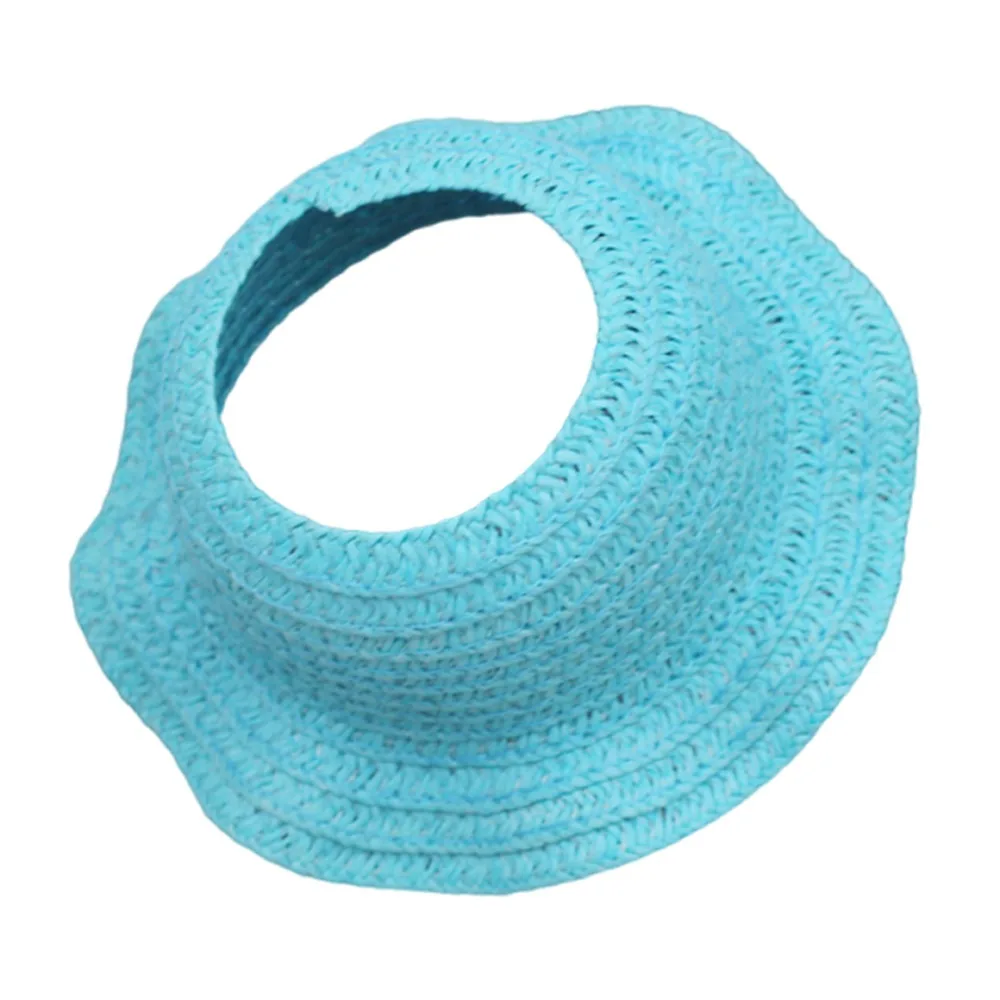 

Multiple Styles For 17CM For Hat Handmade Knitted Fisherman Hat Replacement DIY Straw Hat Doll