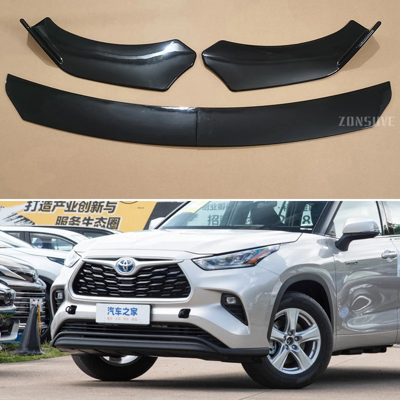 

4 шт., Универсальные Передние бамперы для Toyota Highlander 2009-2024