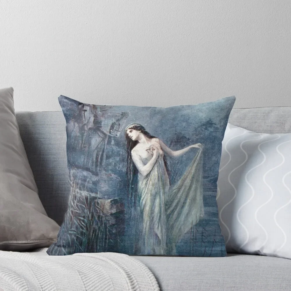 

Lady of the Lake - Lancelot Speed Throw Pillow Luxury Sofa Cushions Cushions Cover Luxury Living Room Decorative Cushions pillow