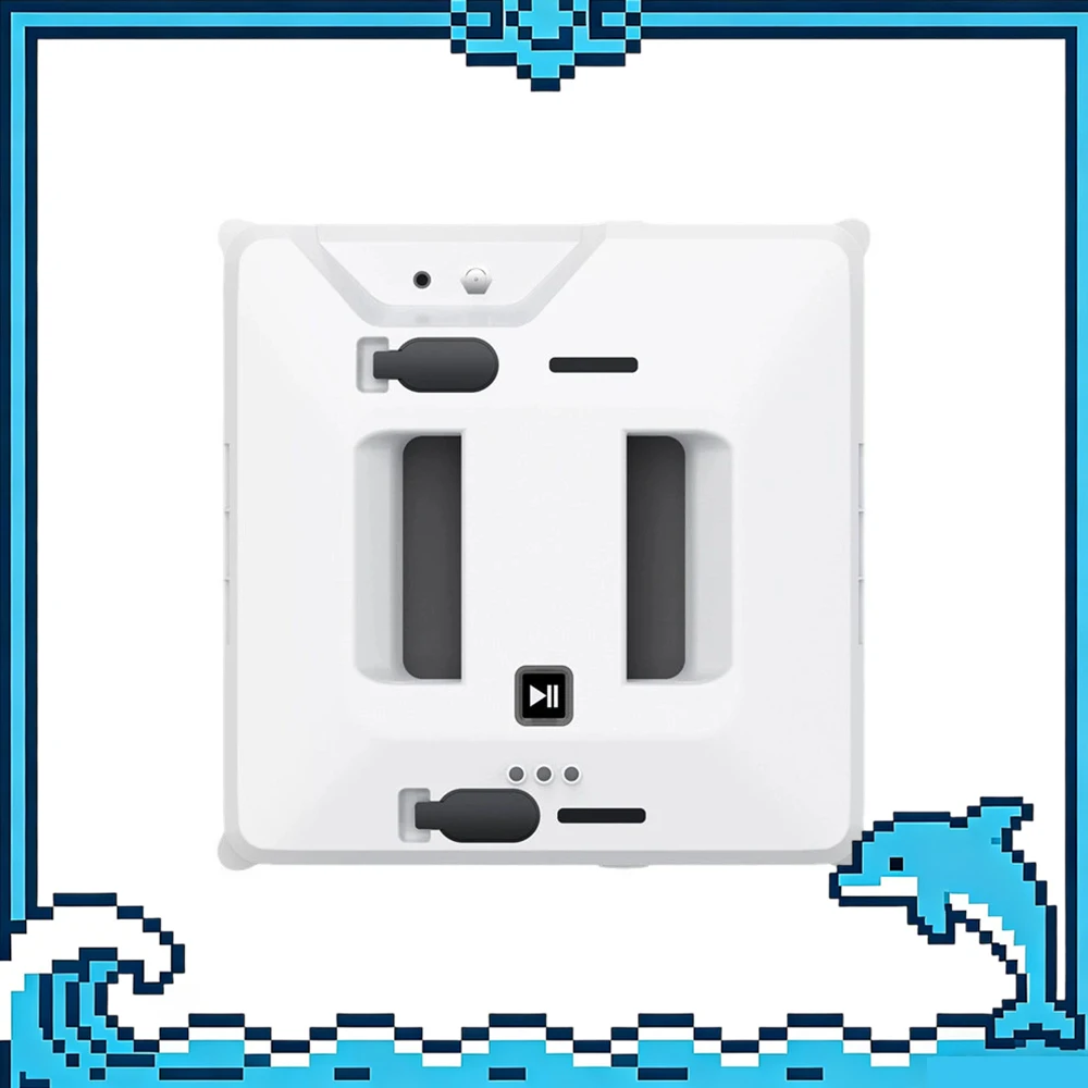 

T48 Robotic Window Cleaner 300μL Pump Pressurized Water Spraying Window-Washing Robots The cleaning coverage rate is 99.5%