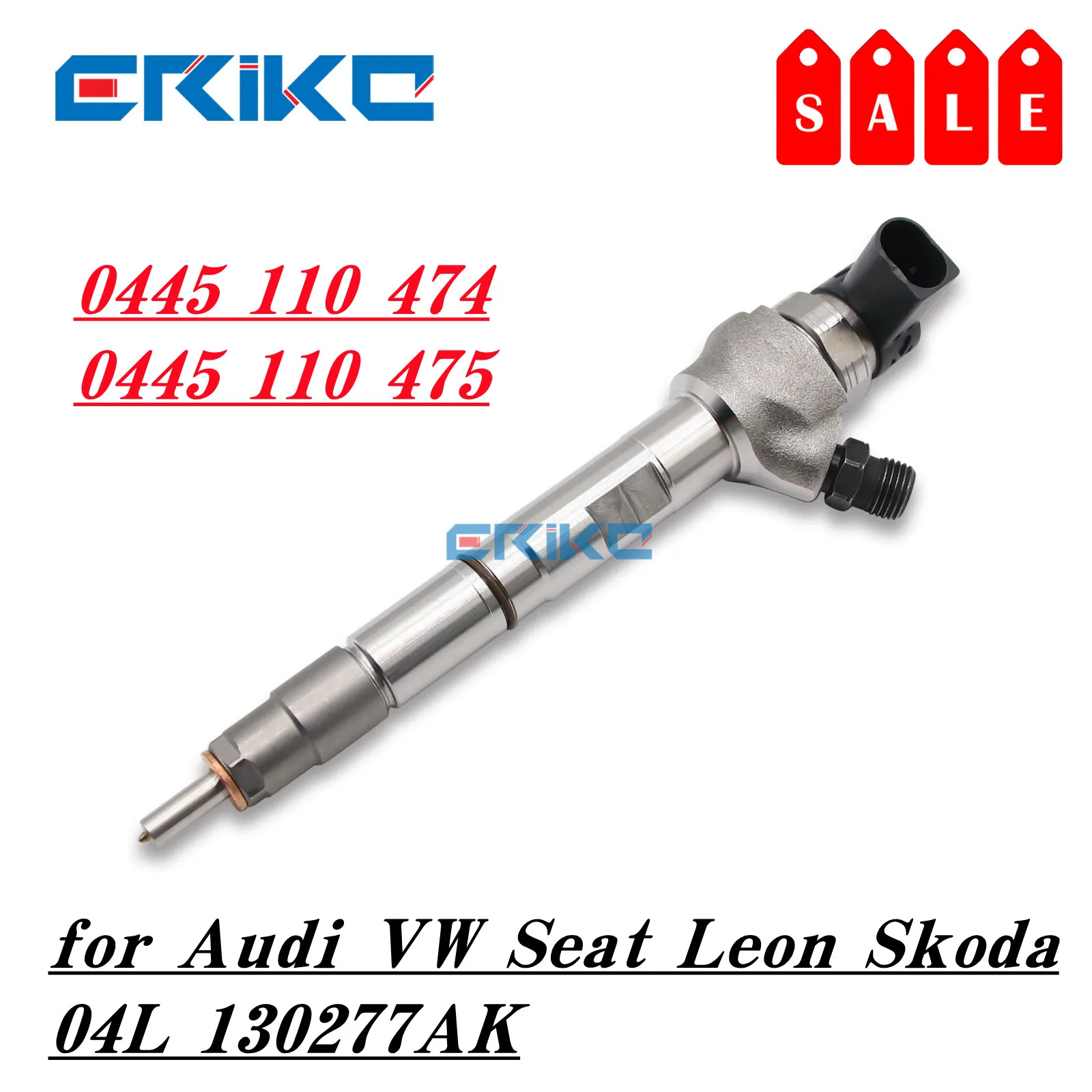 0445110474 0445110475 Fuel Common Rail Injector 04L130277AK 04L130 277E for Audi VW Seat Leon Skoda 04L 130277AK 04L 130 277E