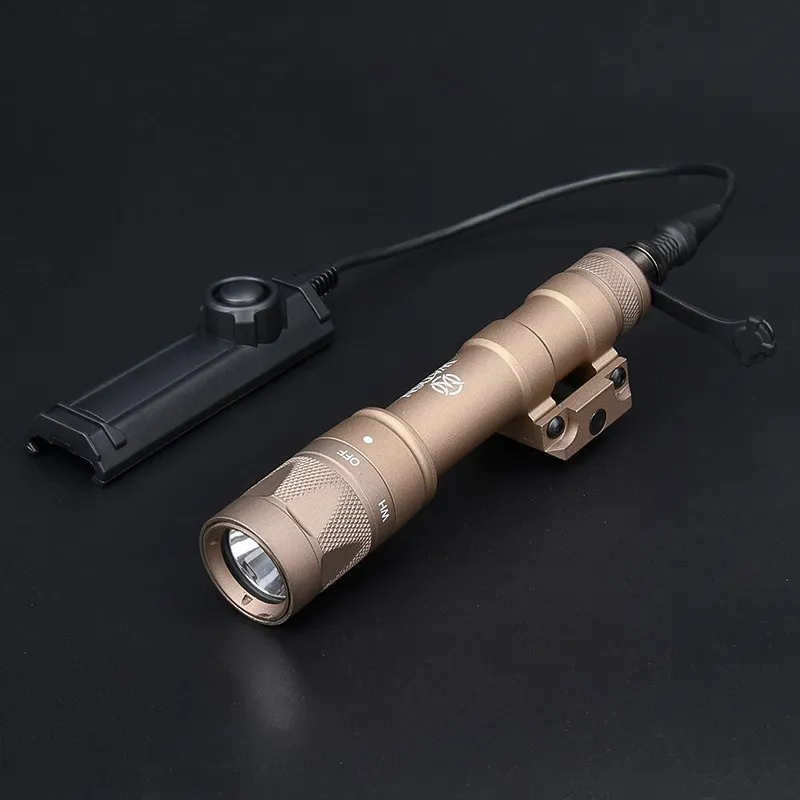 

WADSN M600 M600W Airsoft Tactical Powerful Flashlight High Power Strobe Led Light Fit 20mm Rail Weapon Hunting Gun With Switch