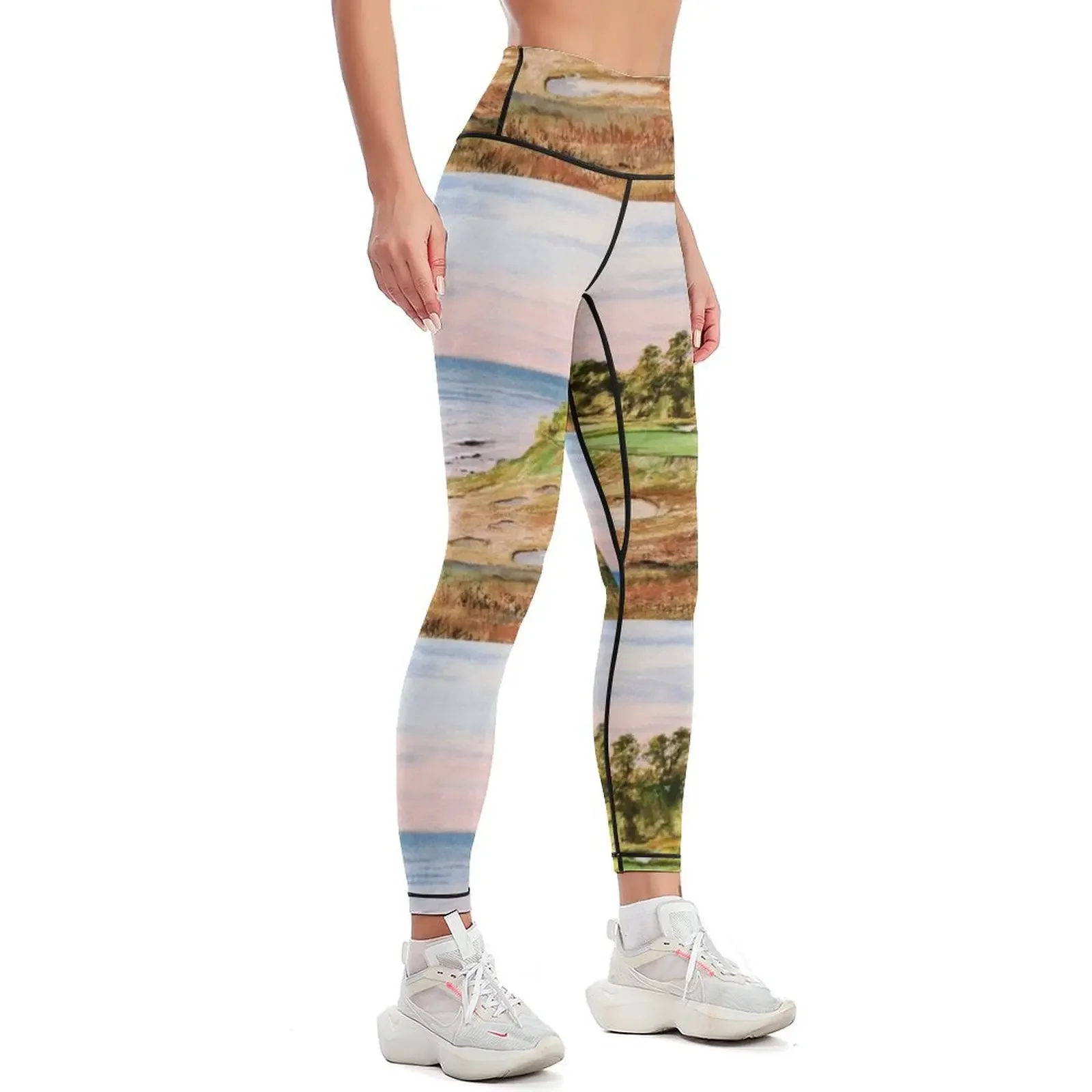 Whistling Straits Golf Course Leggings jogging pants Sportswear woman gym Women's trousers sports woman gym Womens Leggings