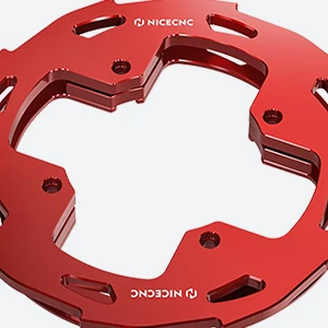 NICECNC Kettenradschutzabdeckung für Honda TRX450R TRX450ER 2006-2014 ATV Kettenradschutz Schieber 41201-HC0-000 – Detail 7