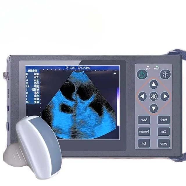 Portable Vet Doppler Ultrasound Machine veterinary ultrasound for animals dog/cat/sheep/pig/cow/horse/bovine/equine