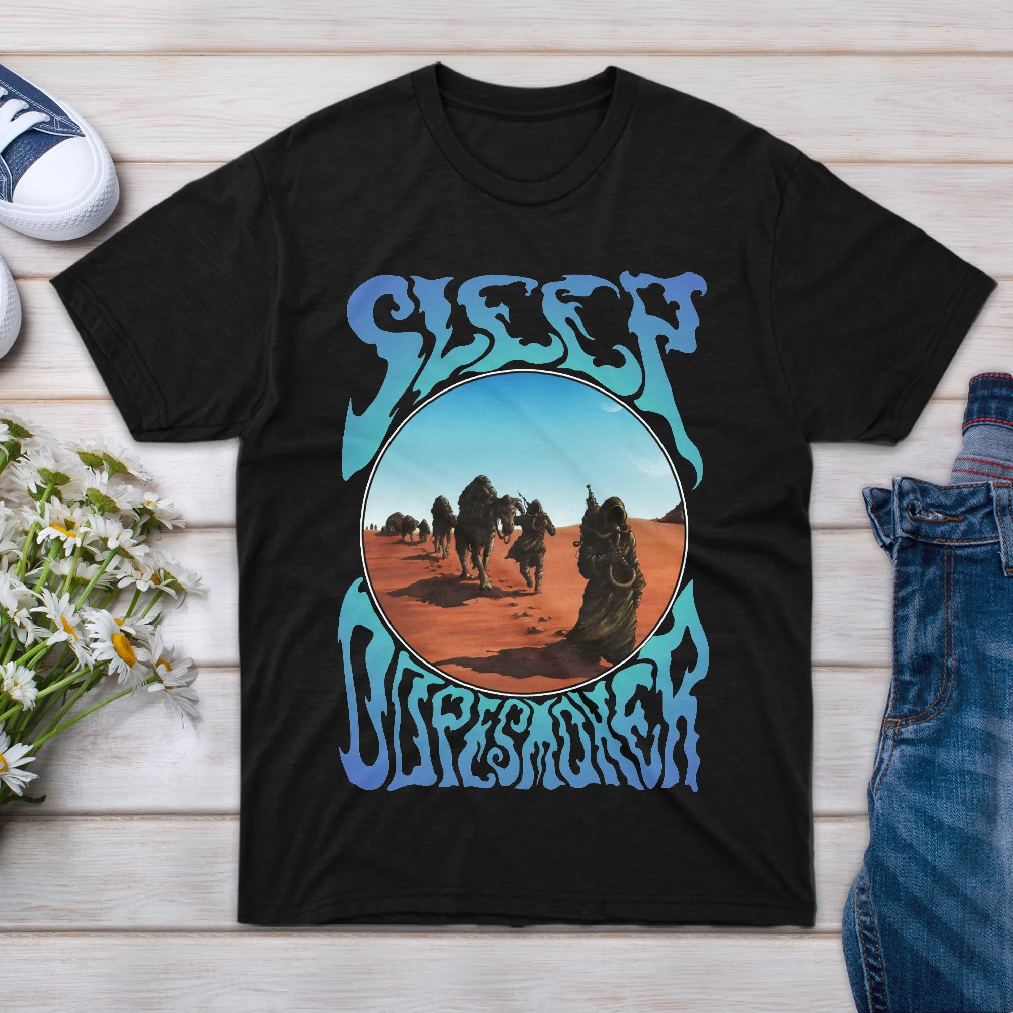 T Shirt Sleep Stoner Metal Women Band For Men Album Friend Cover Dopesmoker Girl Big Sleeve Short Novelty Event Boy