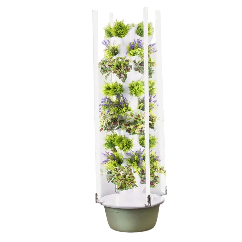 Space tree vertical hydroponic tower intelligent vegetable planter vegetable column soilless cultivation equipment