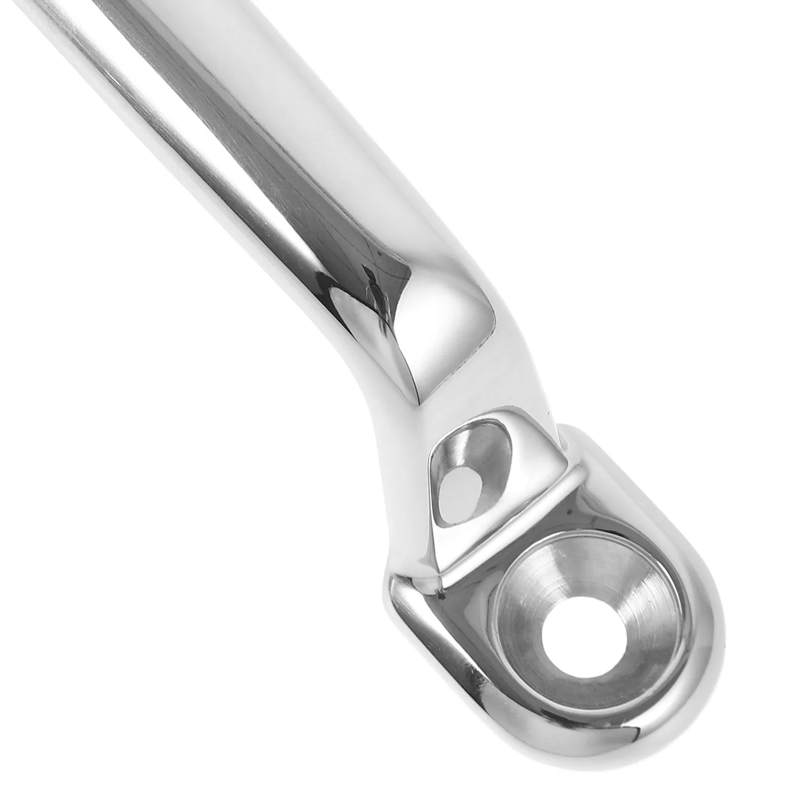

Stainless Steel Handle 113mm Hole Spacing RV Grab Bar Camper Door Pull Trailer Tool Box Replacement Portable Silver Bathroom