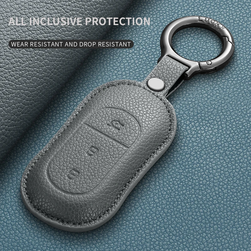 Leather Car Key Cas…