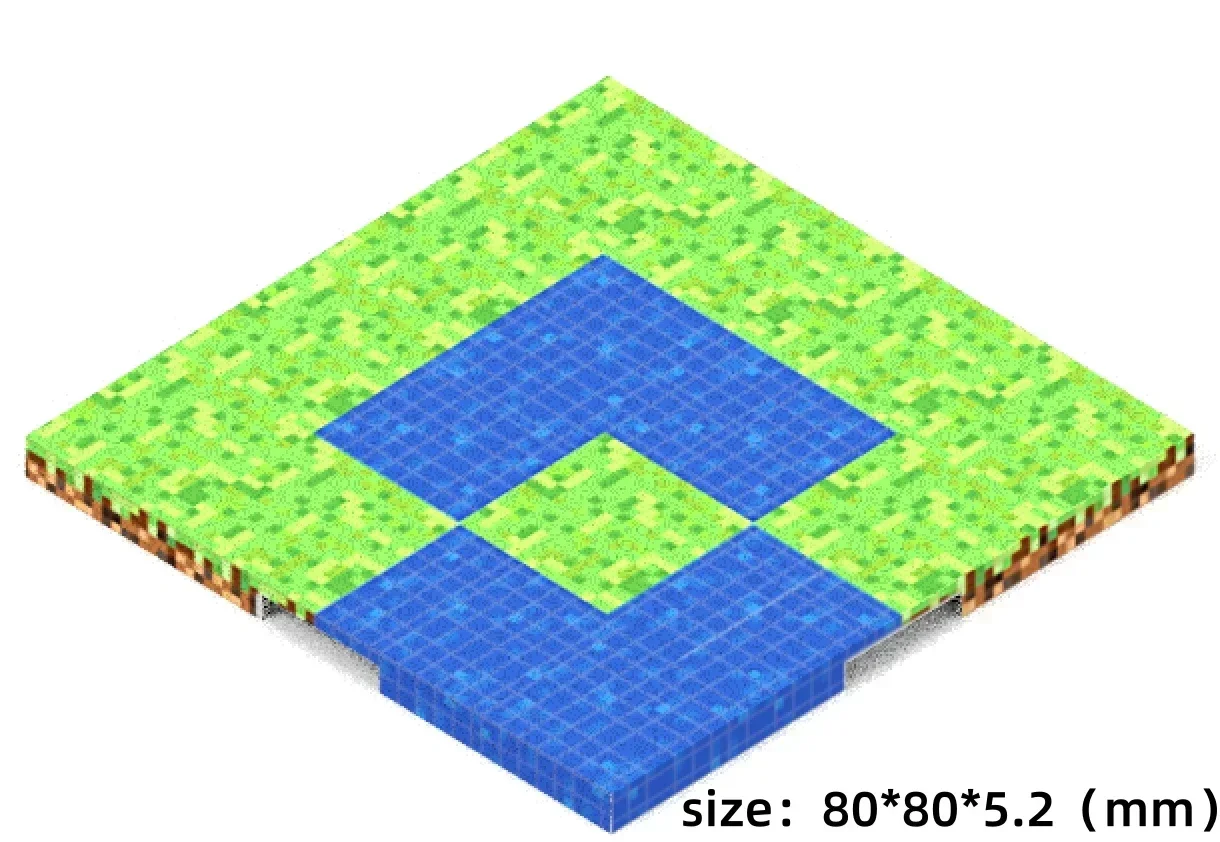 Monde magnétique plaque de base magnétique bloc de construction bloc magnétique variété match garçons et filles enfants puzzle jouets magnétiques