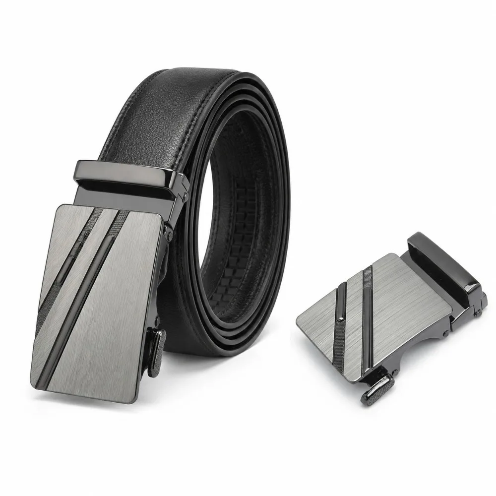 Formal Alloy Automatic Belt Buckle 3.1cm Width Business Ratchet Belt Buckle Replacement Belt Buckle Business Casual