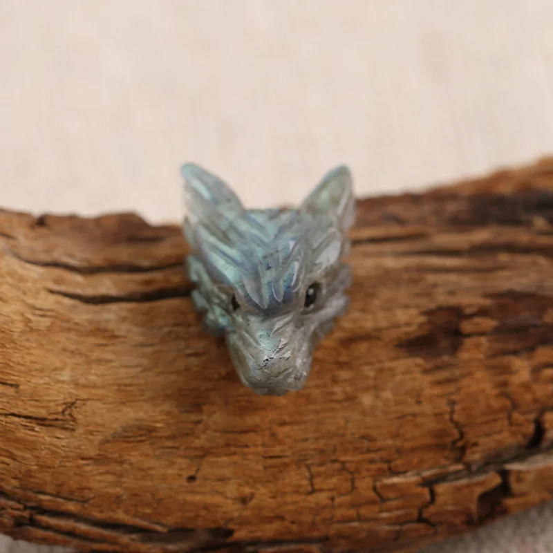 

B&F Handmade Labradorite Pendants, Genuine Natural stones beads, Unique Stones for jewelry & DIY Earring Beads