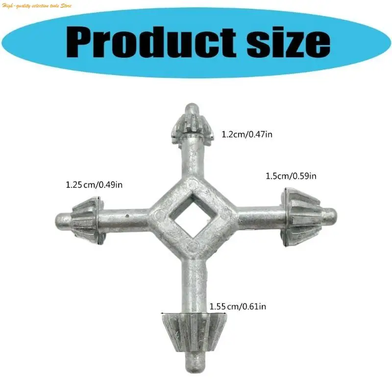 203F STURDY 4 in 1 set strumenti chiave Funzionalità in lega zinco per utensili elettrici