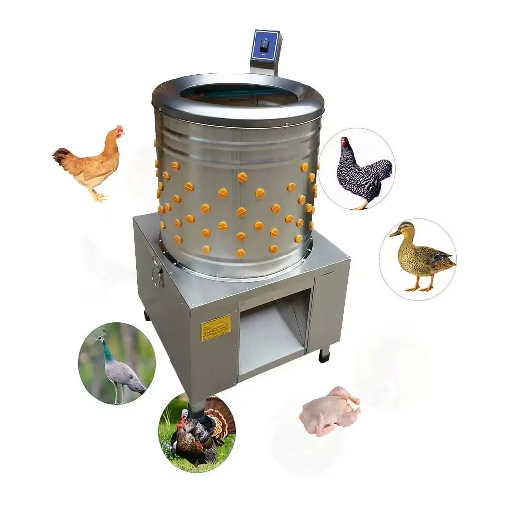 Strosen Durable Birds Turkey Chicken Duck Plucker Finger Plucking Machine  Slaughtering Chicken Duck Poultry Plucker Machine