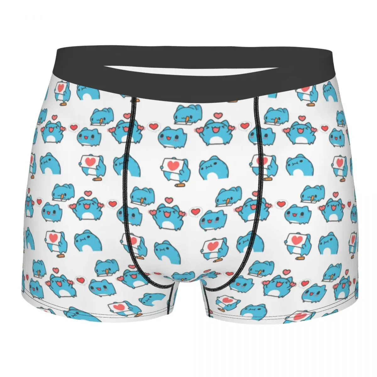Boxer Underpants Shorts Comic Cat Bugcat Capoo Panties Male Soft Underwear for Homme Man Boyfriend Gifts
