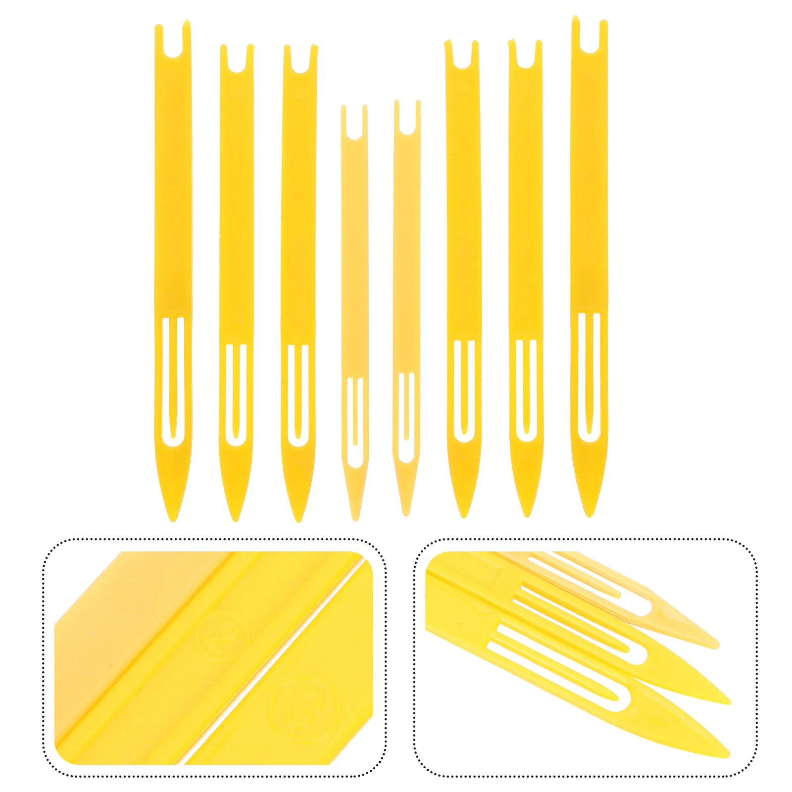 

40pcs Cast Net Mending Needle Set 1#-4# Sizes, Fishing Net Repair Tool, Weaving Needle Kit for Anglers Fishermen Supplies
