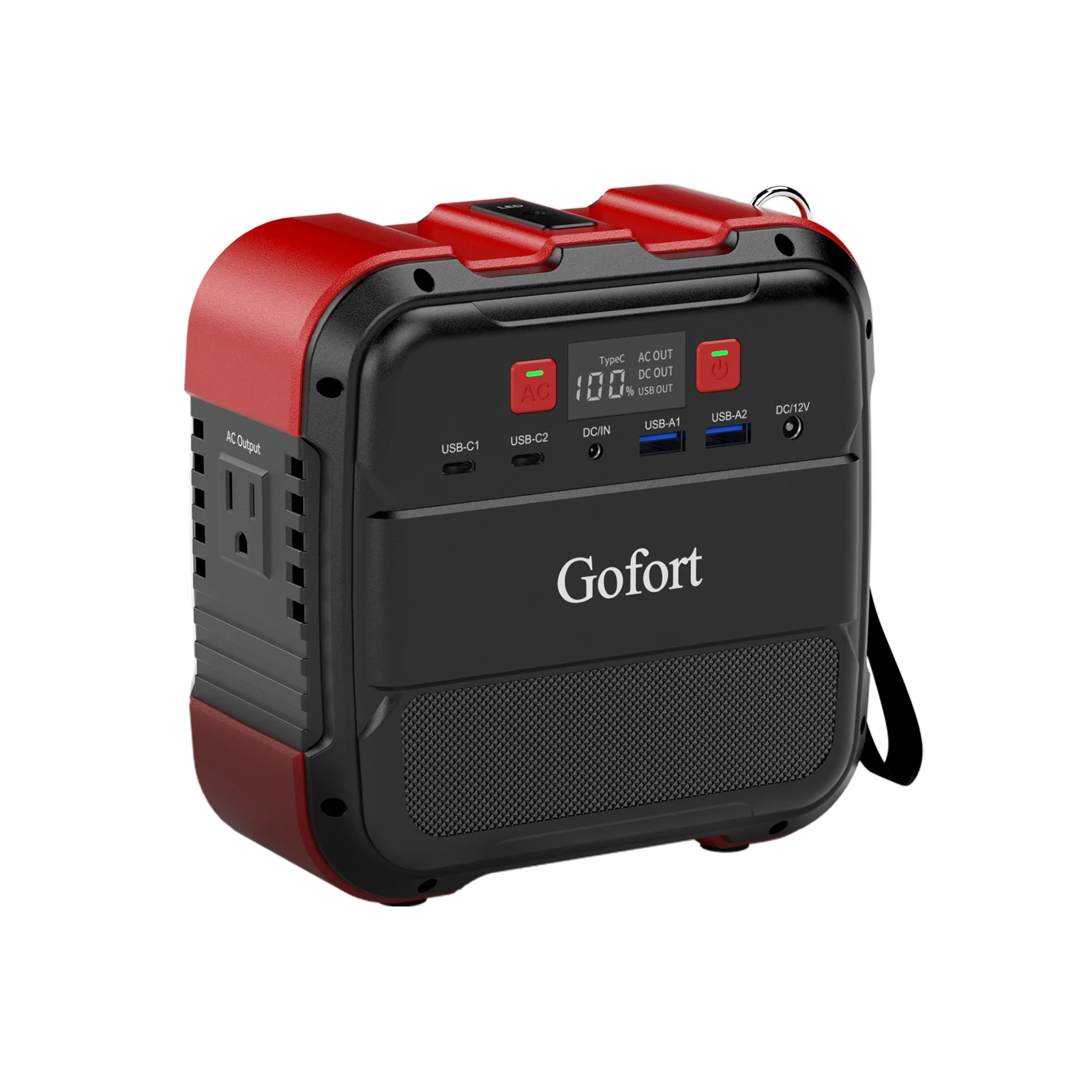 

GOFORT A101G Portable Power Station 26400mAh/98Wh Solar Generator 120W Solar Power Station for Outdoor Emergency Battery Backup