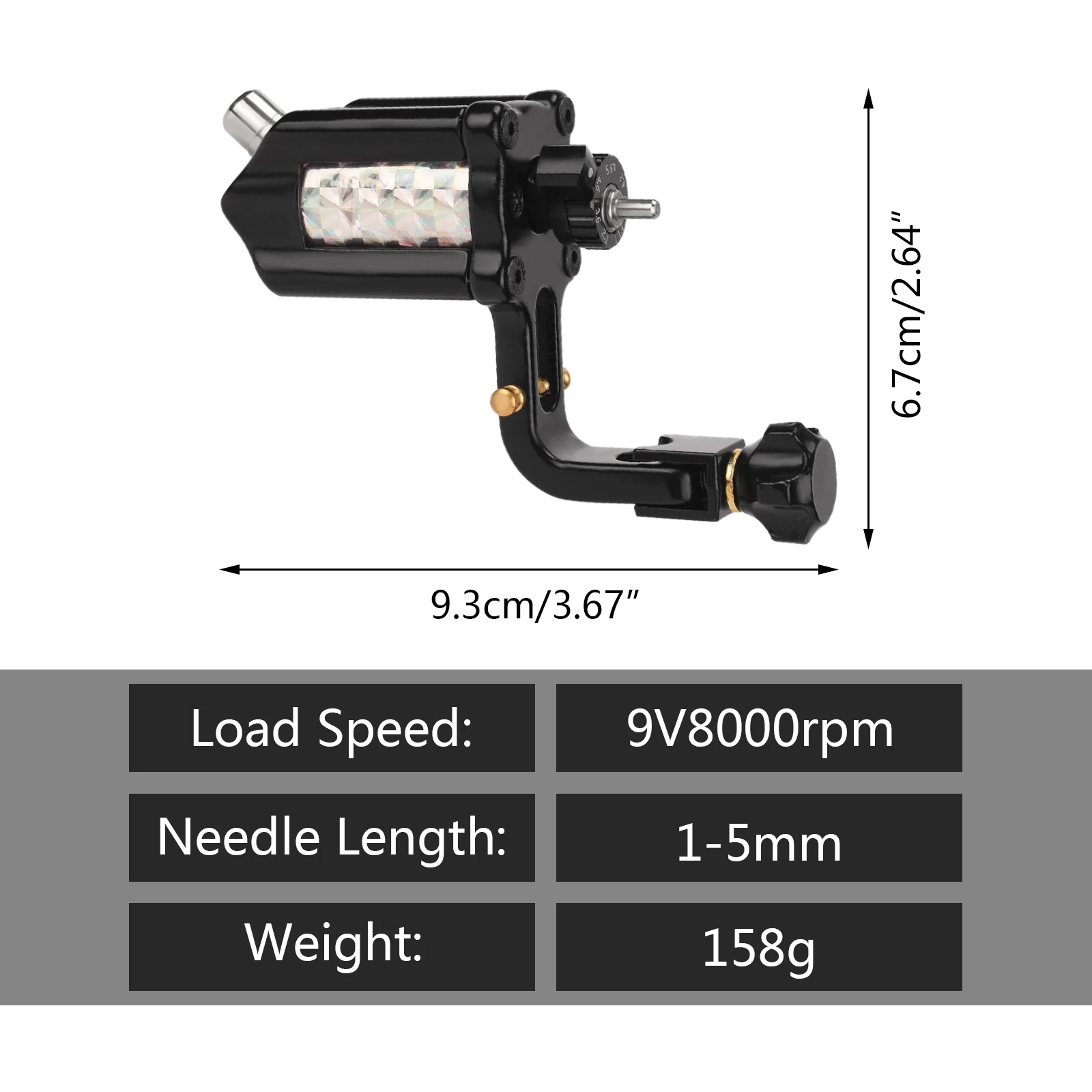 Rotary Tattoo Machine Eyebrow Permanent Makeup Supply Lip Strong Motor Gun for Tatto Body Art