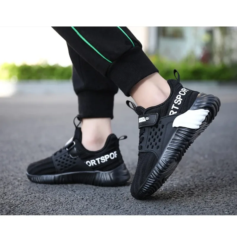 

Children's Casual Shoes: Brand New Flat-heeled, Low-top, Round-toed, Breathable Mesh Outdoor Sports Walking Board Shoes