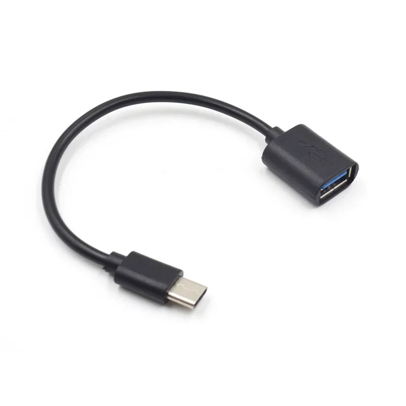 18CM Mobile Phone USB Type C 3.1 Male To USB 2.0 Female OTG Cable USB Adapter Lead for Xiaomi Huawei Type-c Adapter Converters