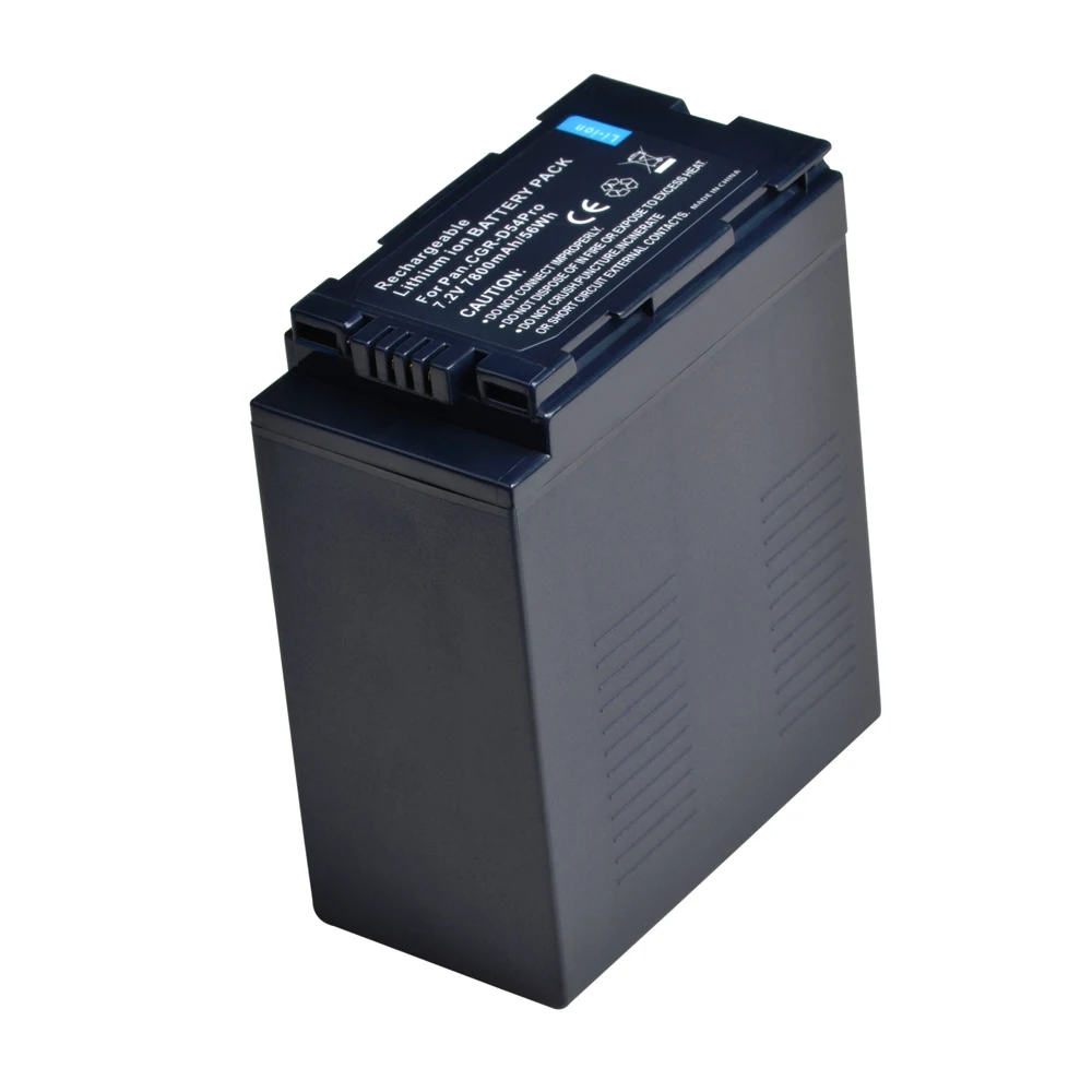 Batmax 7800mAh CGR-D54 CGR D54 D54S Battery  for Panasonic CGA-D54S Battery CGA-D220, CGA-D320 CGA-D54