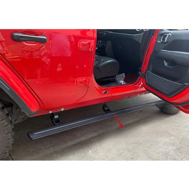 High Quality Power Running Board Retractable Side Step Pedal Car Body Accessories Custom In Stock Fast Shipment