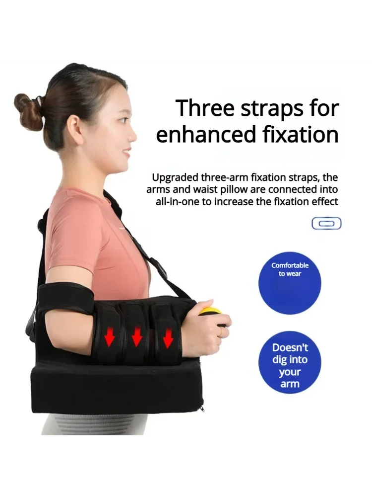 

Medical Adjustable Humerus Fracture Wrist Arm Shoulder Abduction Immobilisation Brace Pillow Shoulder Joint Rotator Cuff Injury