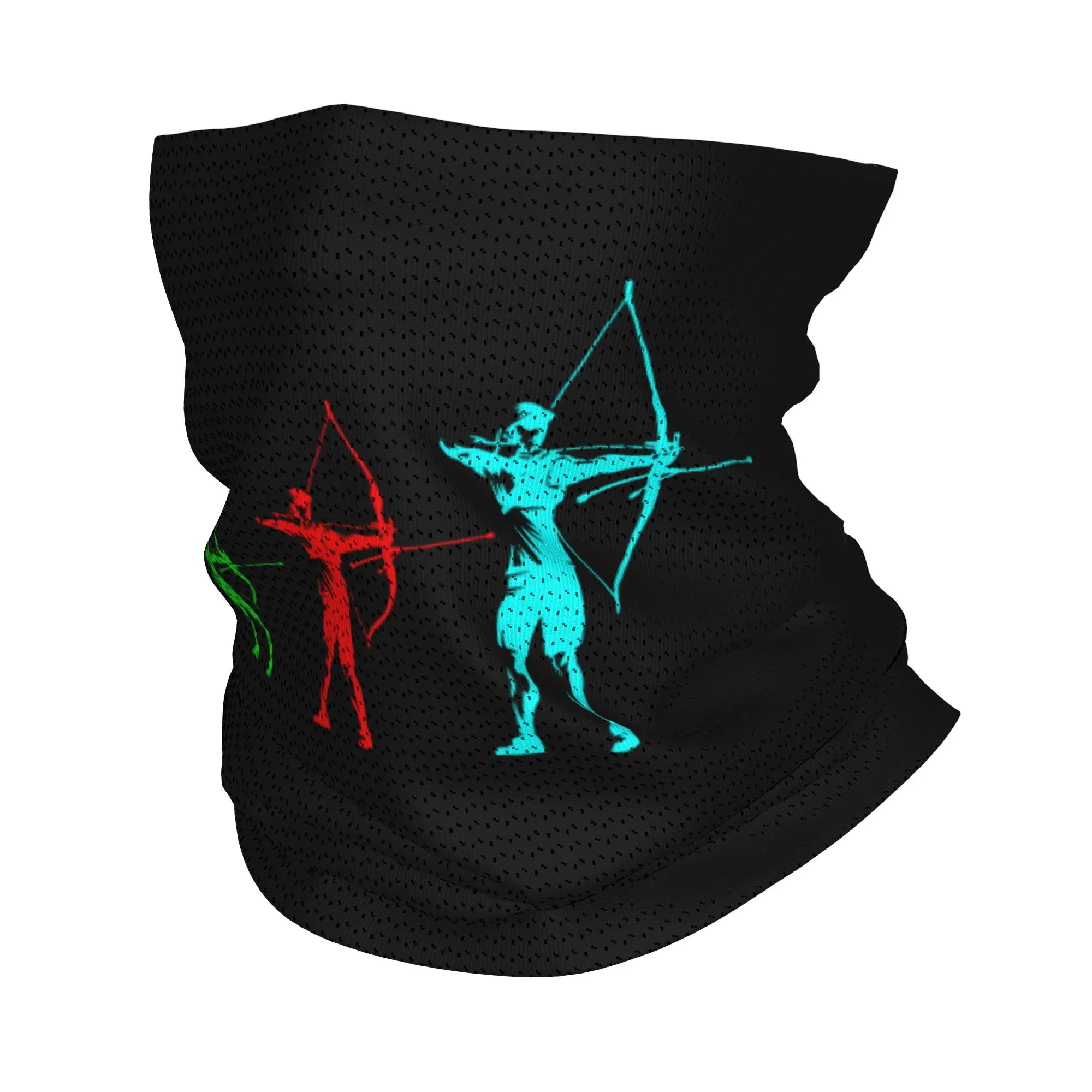 

Custom Archery Sport Bandana Neck Warmer Women Men Winter Ski Hiking Scarf Gaiter Archer Bow Hunting Lover Face Cover