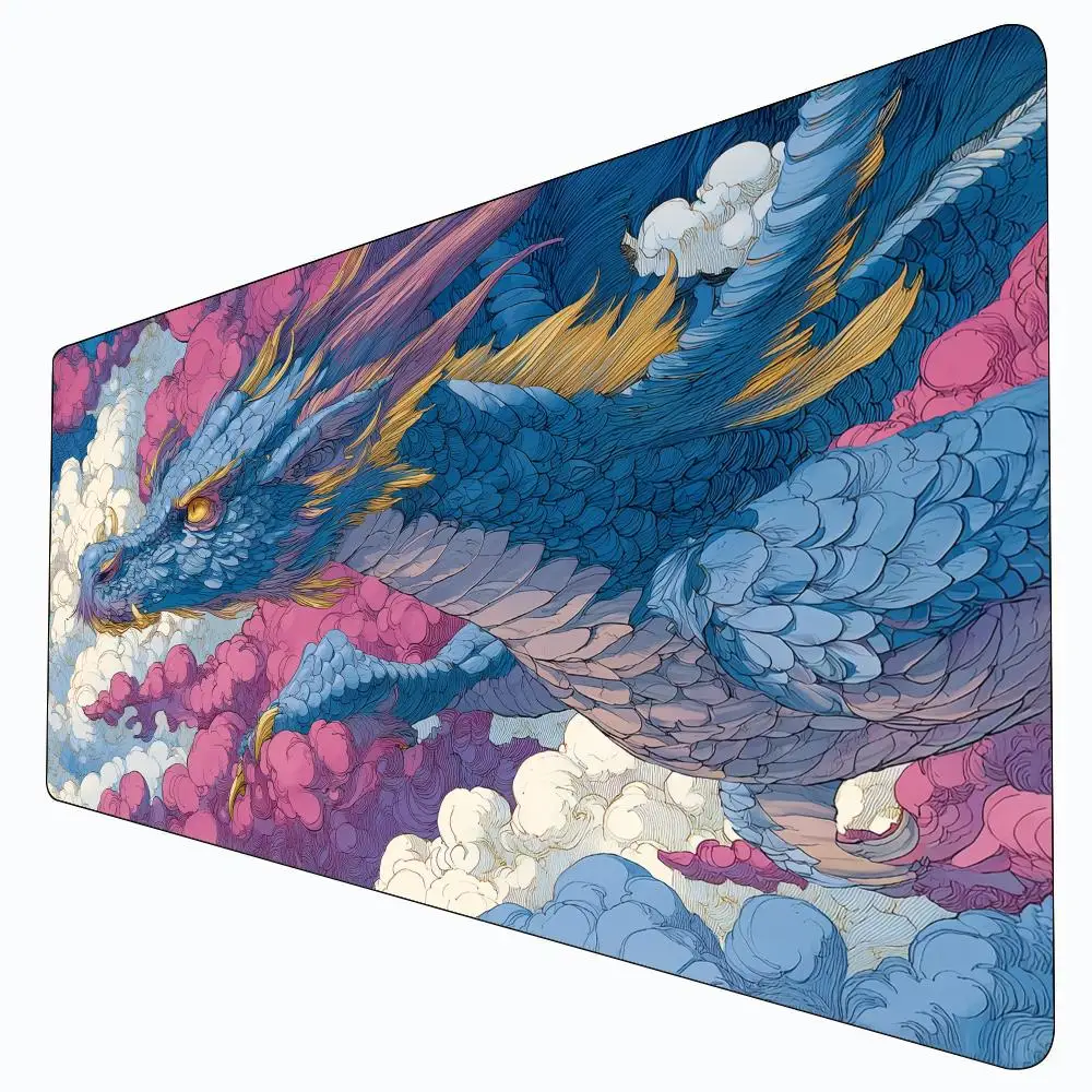 

Cool Legendary Dragon Design MTG Playmat Magic Card Battle Mat Non-Slip Durable 35X60CM Commander playmat tapete magic mtg