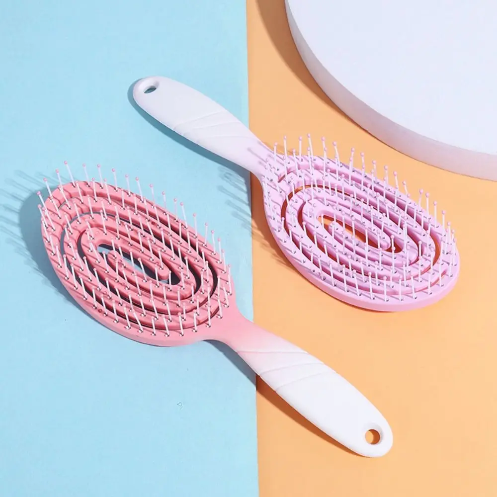 

Anti-static Scalp Massage Comb Elastic Professional Modeling Comb Fashion Hollow Air Cushion Comb Wet Curly Hair