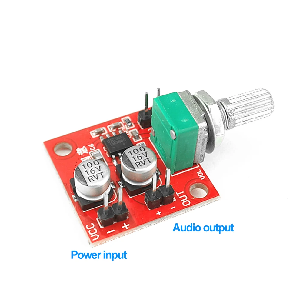 DC4-12V LM386 Electret Microphone Amplifier Board Microphone Pickup Module Can Drive Earphones Small Power Speakers