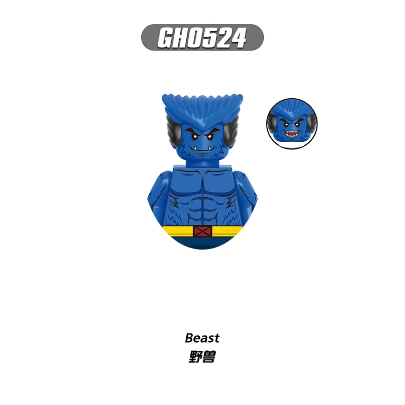 Legends Toys Bricks XH1422-1429 ICE Man Deadpool TV1017-1024 als Geschenk, Bausteine, Mini-Actionfiguren, Spielzeug für Kinder