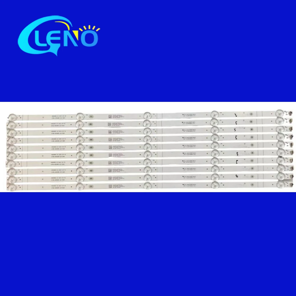 10PCS 5LED LED backlight strip for TV 65gfu-fatsc Jvc Si65urf Originales
