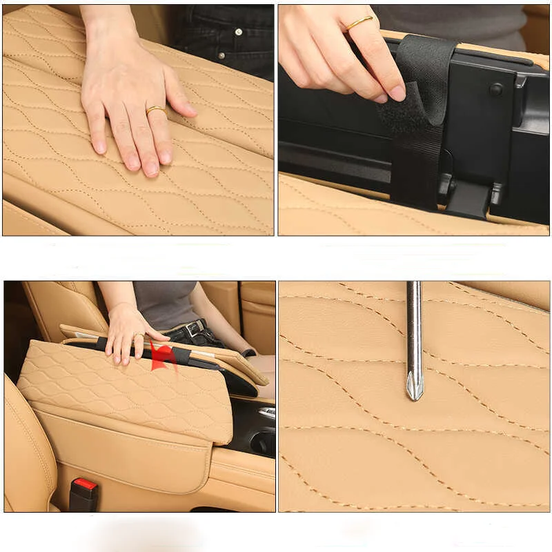 Car Armrest Mat Center Console Arm Rest Protection Cushion Auto Armrests Storage Box Cover for Voyah FREE 2022 2023 2024 2025