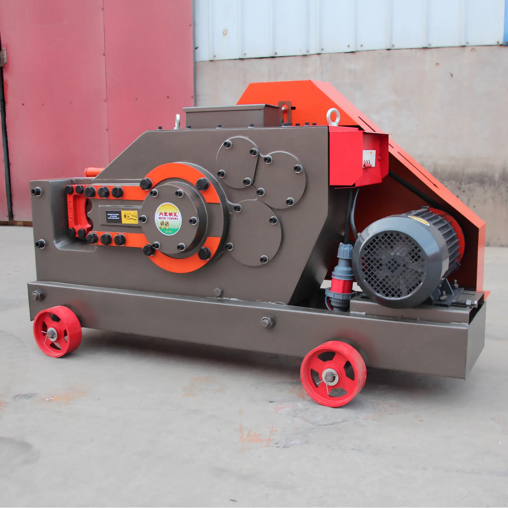 Factory Direct Sale Steel Bar Cutting Machine Cutting 4-36mm Rebar Electric Steel Bar Cutting Equipment