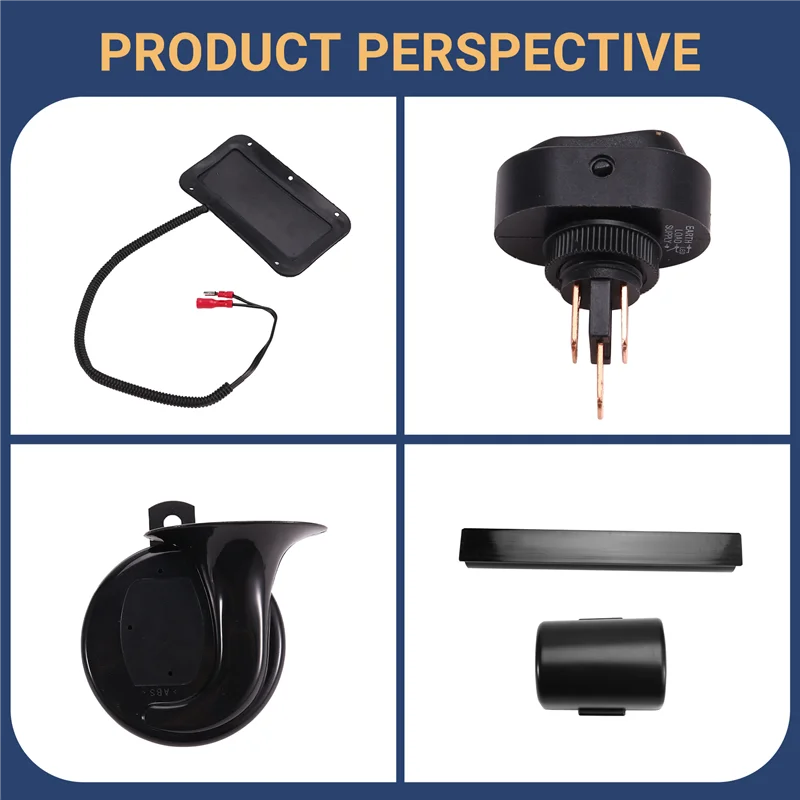 

Hot!Golf Cart 12V LED Light Turn Signal Kit With Horn Brake Hazard For EZGO Club Car
