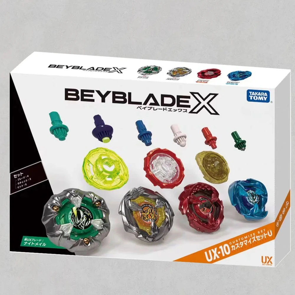 ORIGINAL TAKARA TOMY BEYBLADE X UX-10 Customize Set