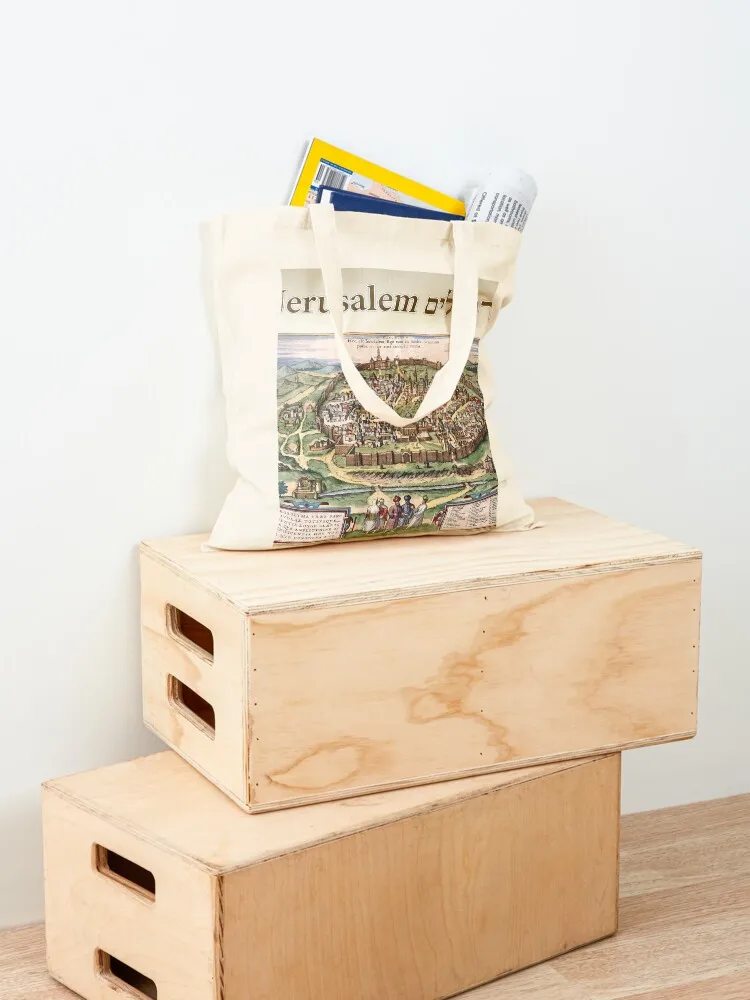 The Holy City of Jerusalem Tote Bag tote bags aesthetic large tote bag Women bags women bag